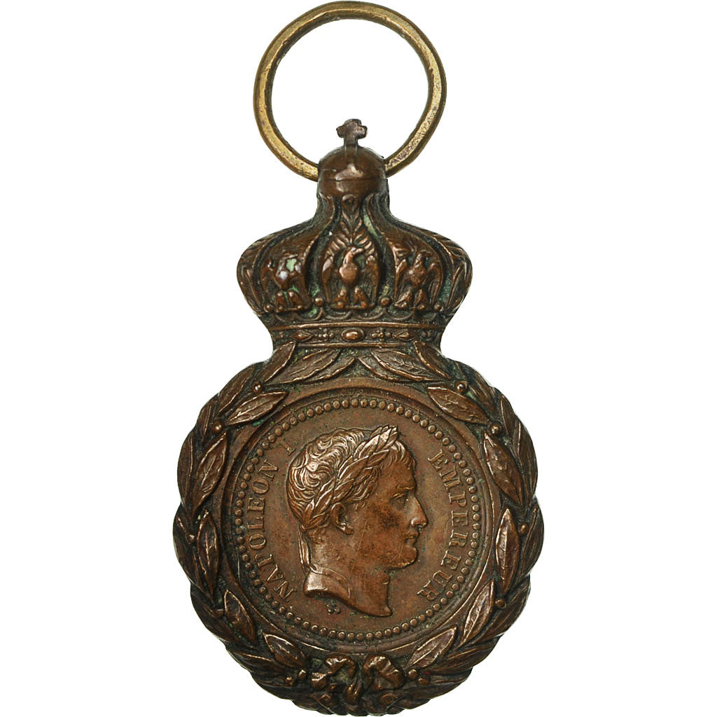 France, Medal, Napoléon Ier, A ses Compagnons de Gloire, St Hélène, 1821