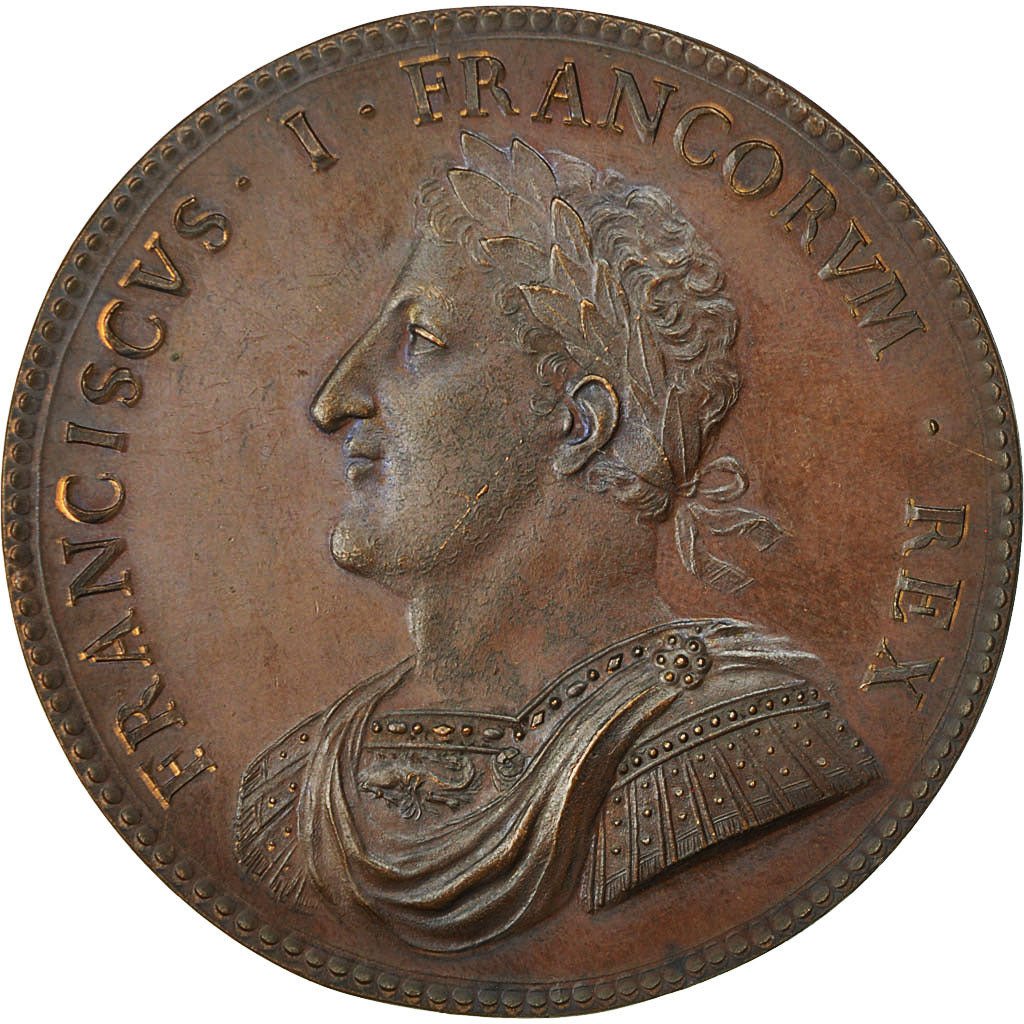 France, Medal, Roi de France, François Ier, SUP+, Bronze