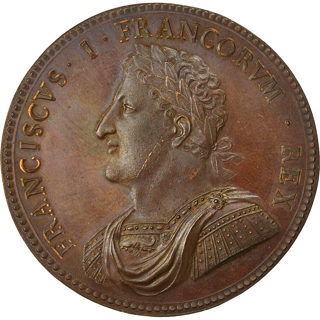 France, Medal, François Ier, Accession au Trône (1515), MS(60-62), Bronze