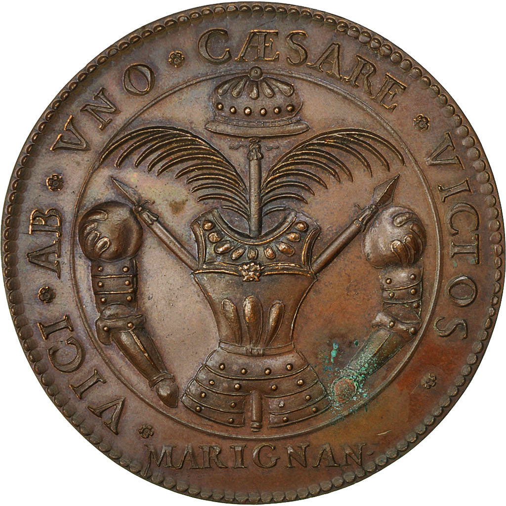 France, Medal, François Ier, Marignan, History, MS(60-62), Bronze