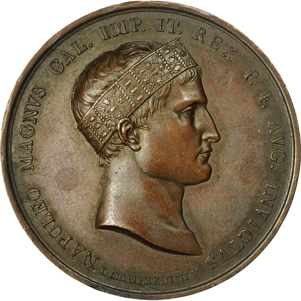 France, Medal, Napoléon , Bataille de Wagram, 1809, SUP+, Bronze