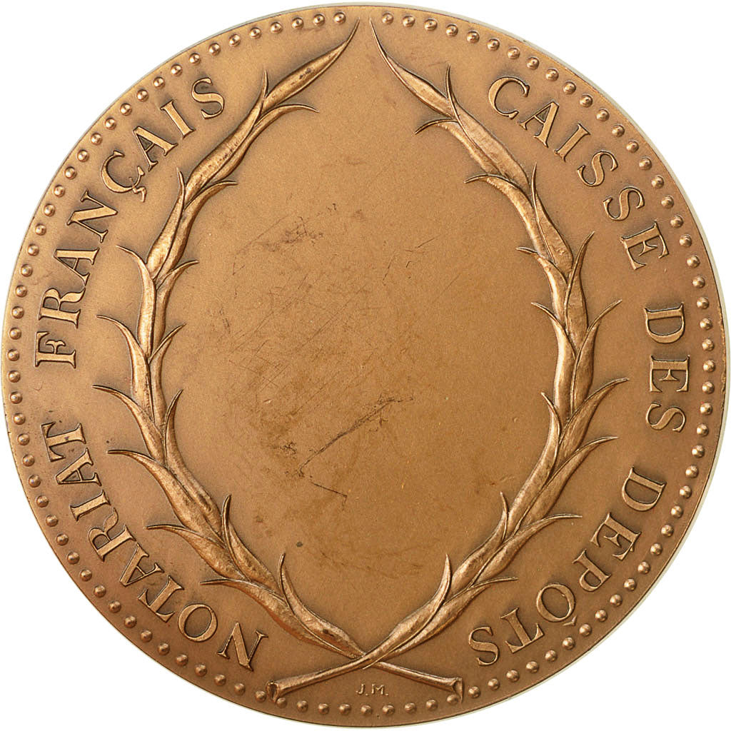 Frankreich, Medal, Notariat Français, Caisse des Dépôts, Henry François