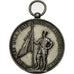 France, Medal, Le Drapeau, Société de Tir, 1887, AU(55-58), Silver