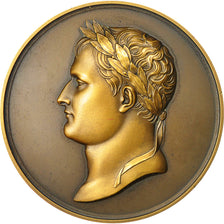 France, Medal, Napoléon Ier, Baptème du Roi de Rome, Denon / Andrieu, MS(63)