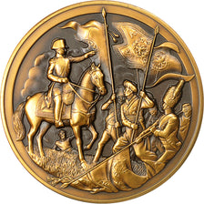 France, Medal, Napoléon Ier, Bataille d'Austerlitz (1805), SPL, Bronze