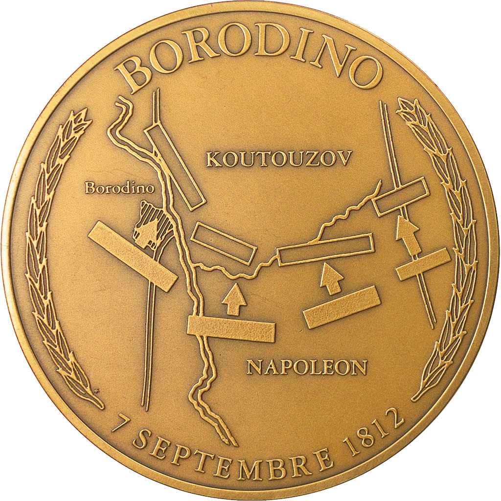 France, Medal, Napoléon Ier, Bataille de la Moskova, SPL, Bronze