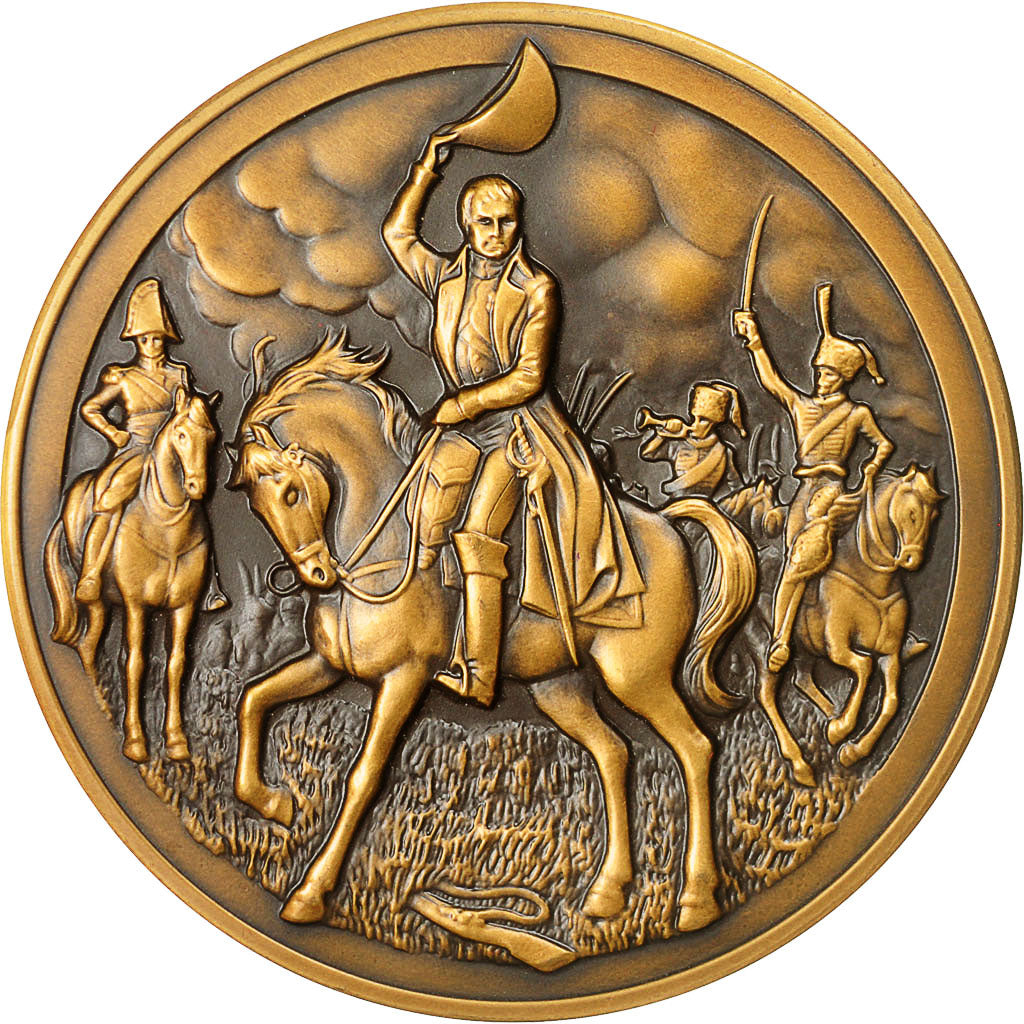 Francia, Medal, Napoléon Ier, Bataille de Friedland (1807), SC, Bronce