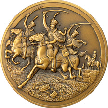 France, Medal, Napoléon Ier, Bataille d'Iéna (1806), MS(63), Bronze