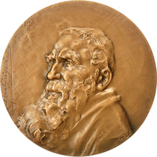 France, Medal, Auguste Rodin, 1989, Grégoire, MS(60-62), Bronze