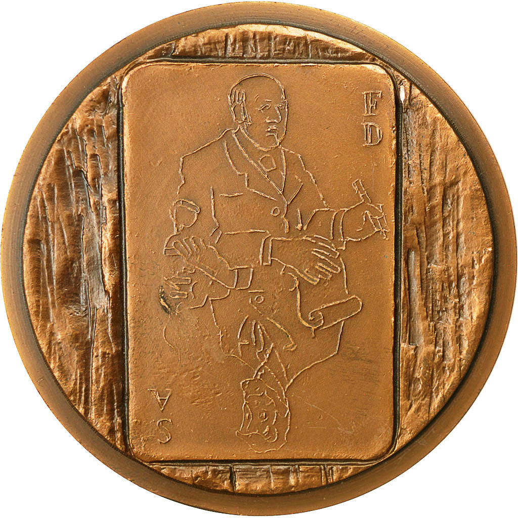 France, Medal, Frédéric Dard, Dit 