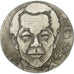 Frankreich, Medal, Zao Wou-Ki, Peintre Pékin, 1978, Revol, VZ, Kupfer