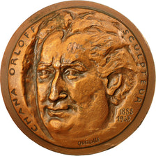 France, Medal, Chana Orloff, Sculpteur, 1983, Quérolle, AU(50-53), Copper