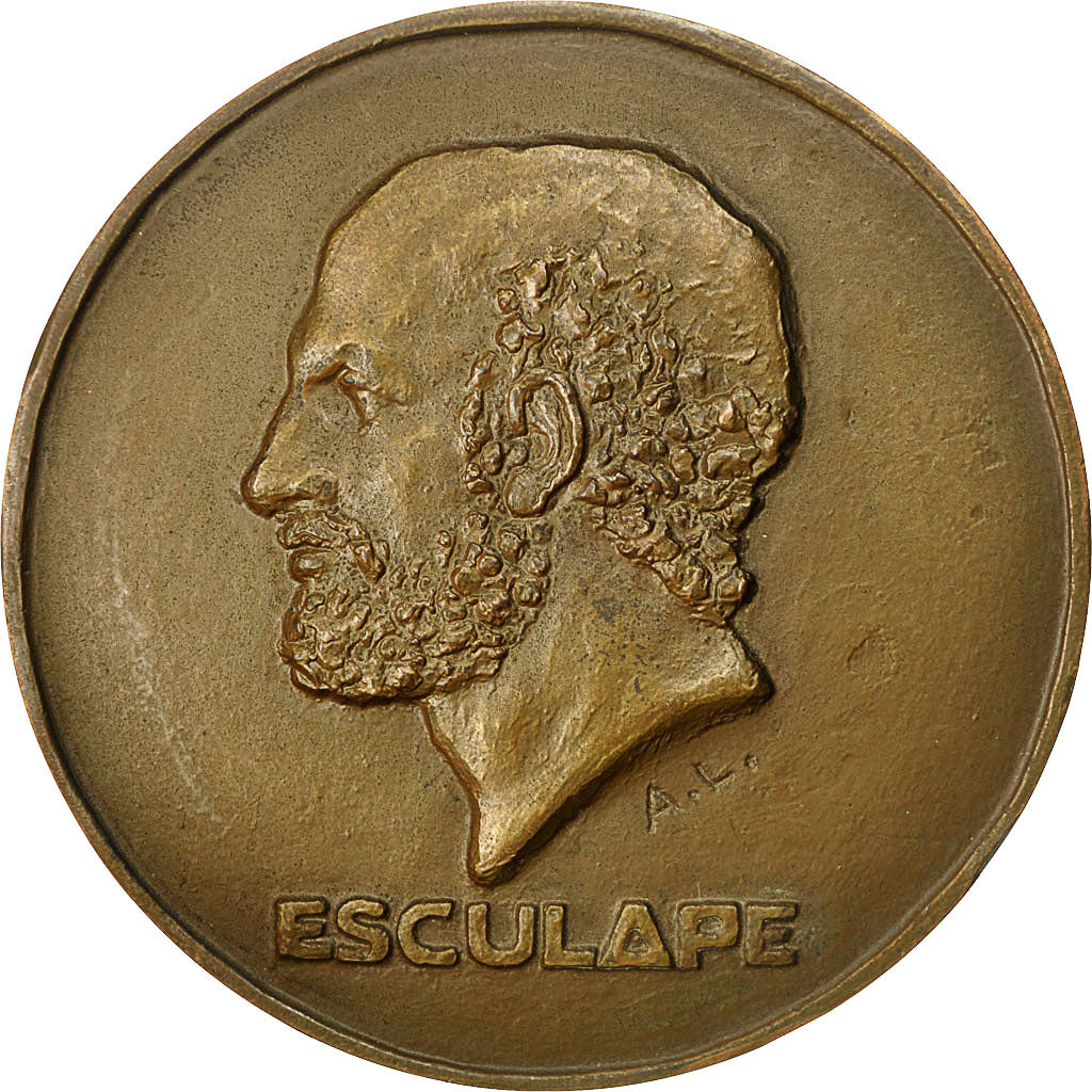 France, Medal, Esculape, 