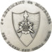 France, Medal, Militaire, 6 ème Régiment du Matériel, AU(55-58), Silvered