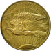 France, Medal, Reproduction Twenty Dollars Liberty, VF(20-25), Brass