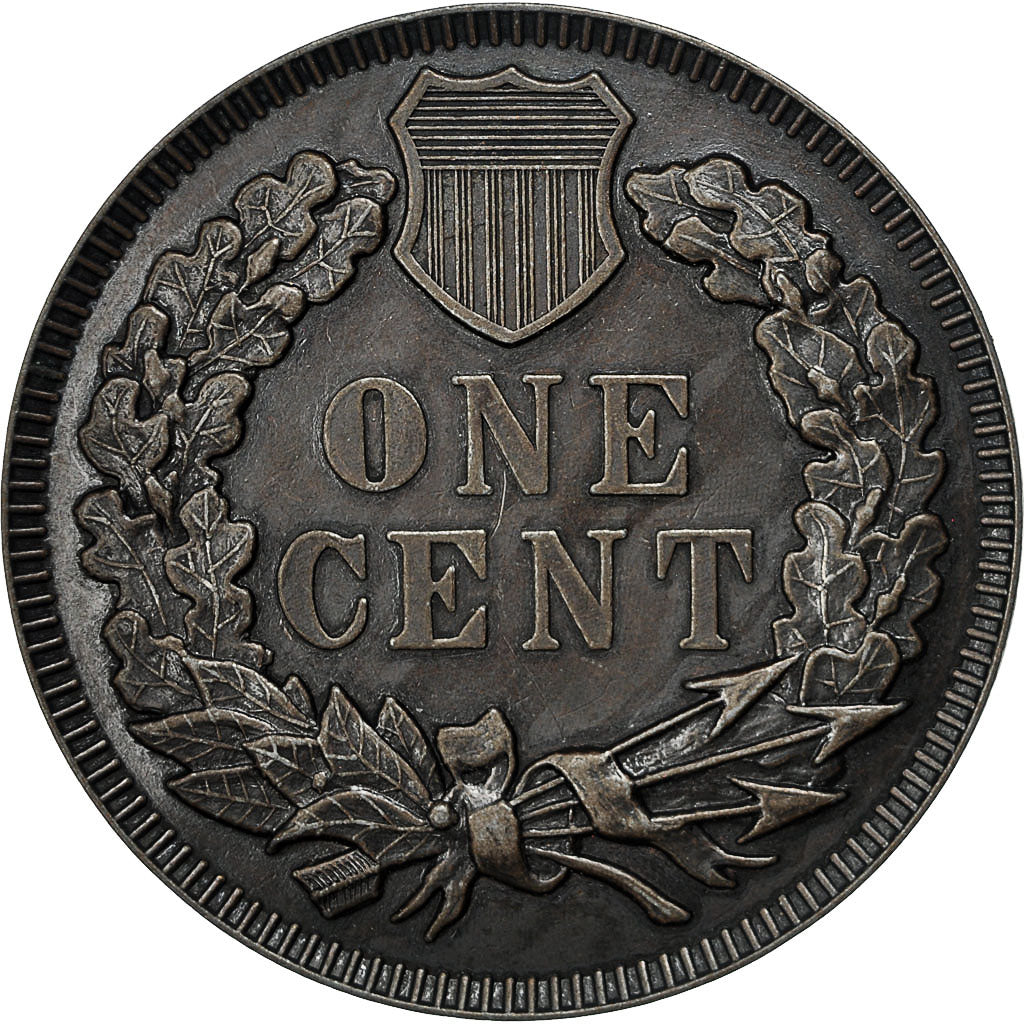 France, Medal, Reproduction One Cent, United States of América, TTB+, Base