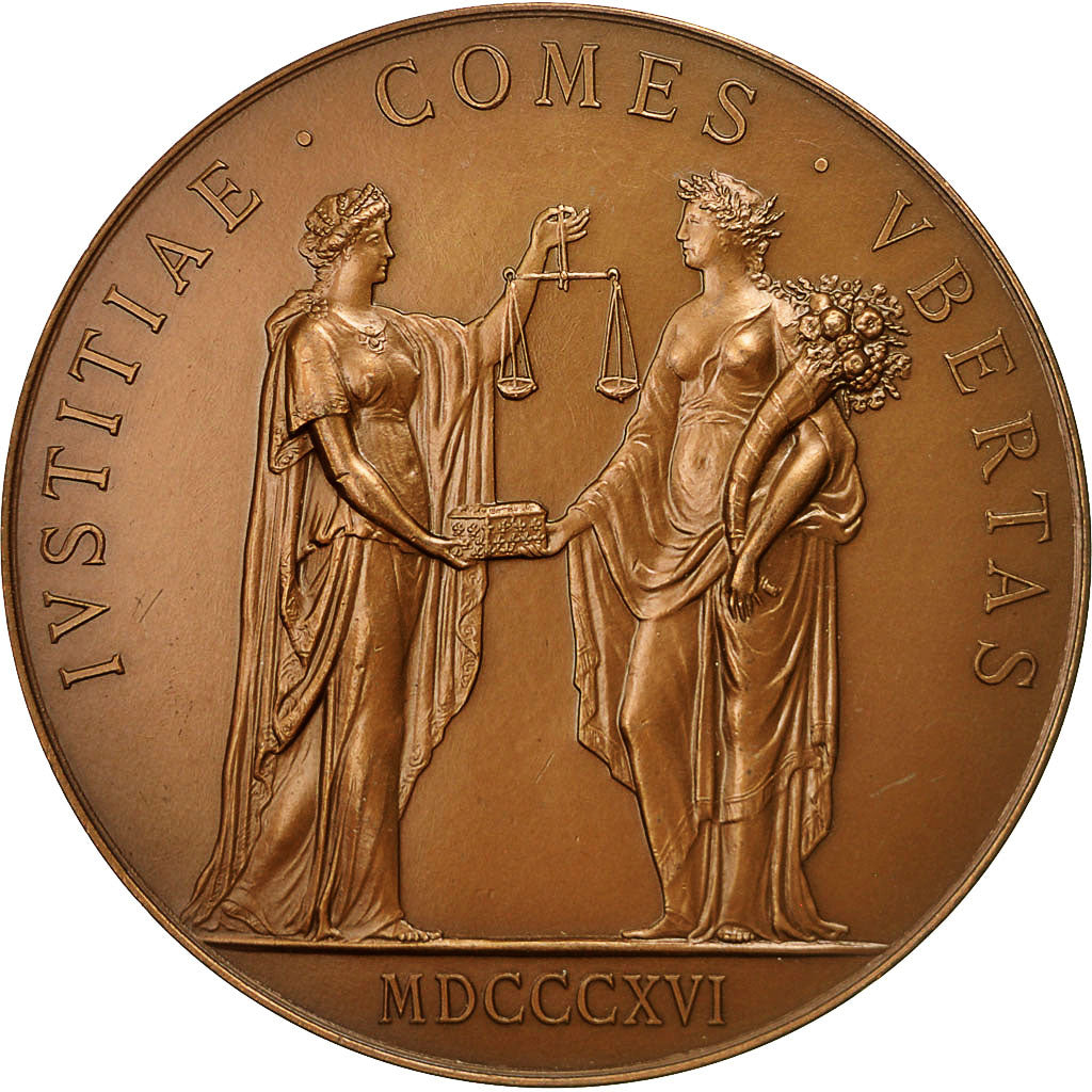 France, Medal, Caisse des dépôts et Consignations, Foi Publique, 1983