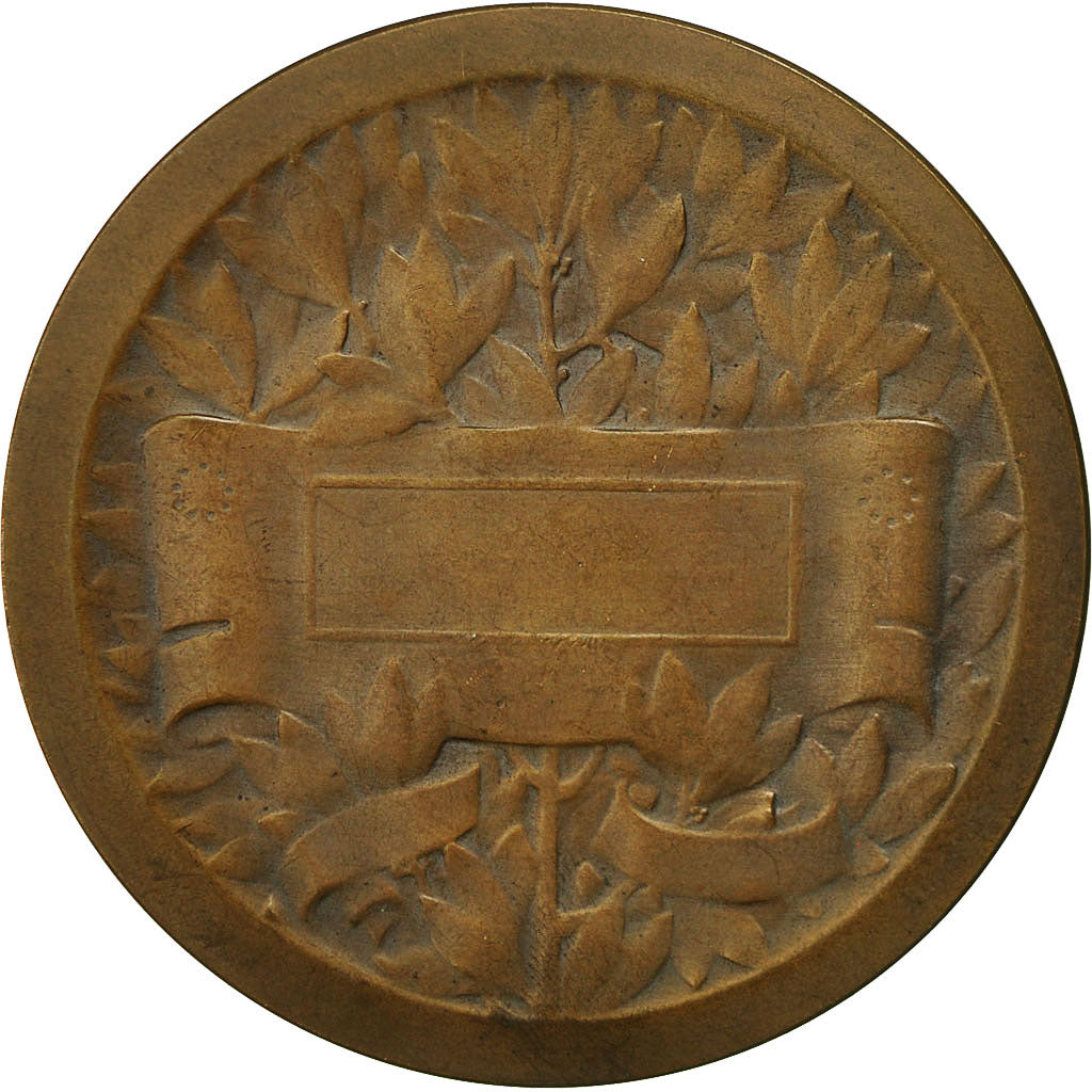France, Medal, Gallia, Femme Gauloise Casquée, Morlon, EF(40-45), Bronze