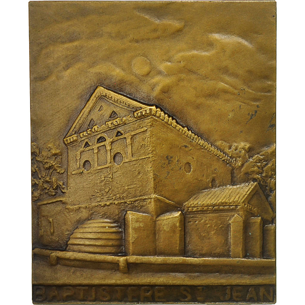 France, Medal, Régionale, Poitevine, Baptistère Saint Jean, Mérignac