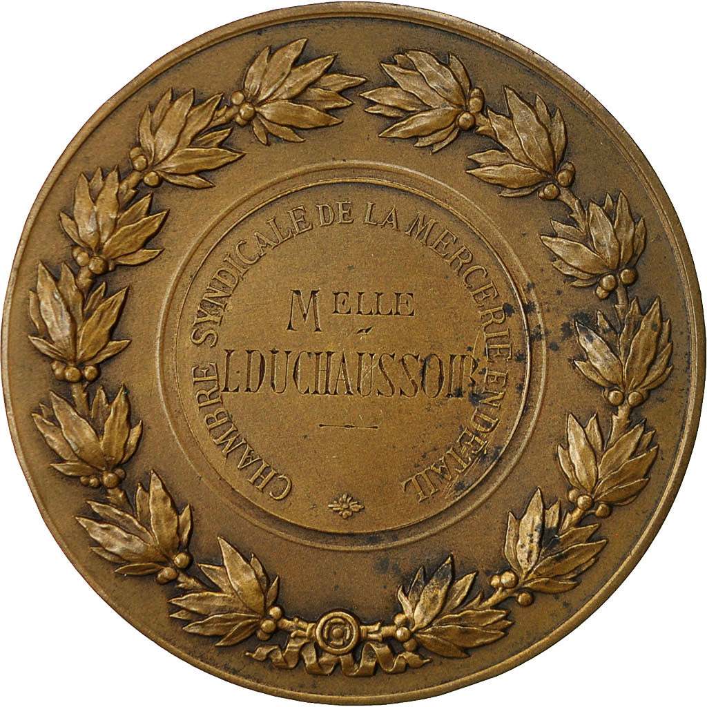 Francja, Medal, Chambre Syndicale de la Mercerie en détail, Merley, AU(50-53)