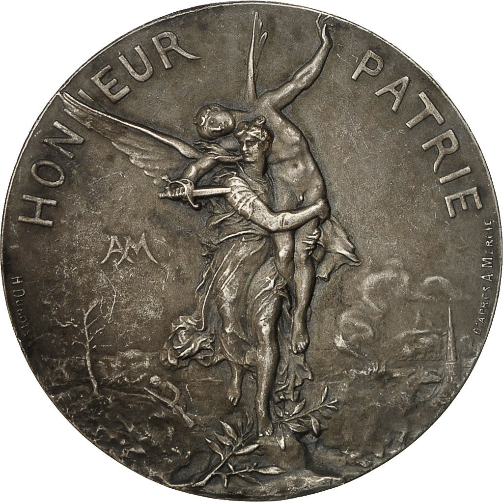 Francia, Medal, Union des Sociétés de Tir de France, 1886, Dubois.H, MBC+