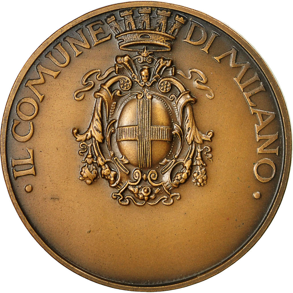 Italy, Medal, Milan, il Comune de Milano, MS(60-62), Bronze