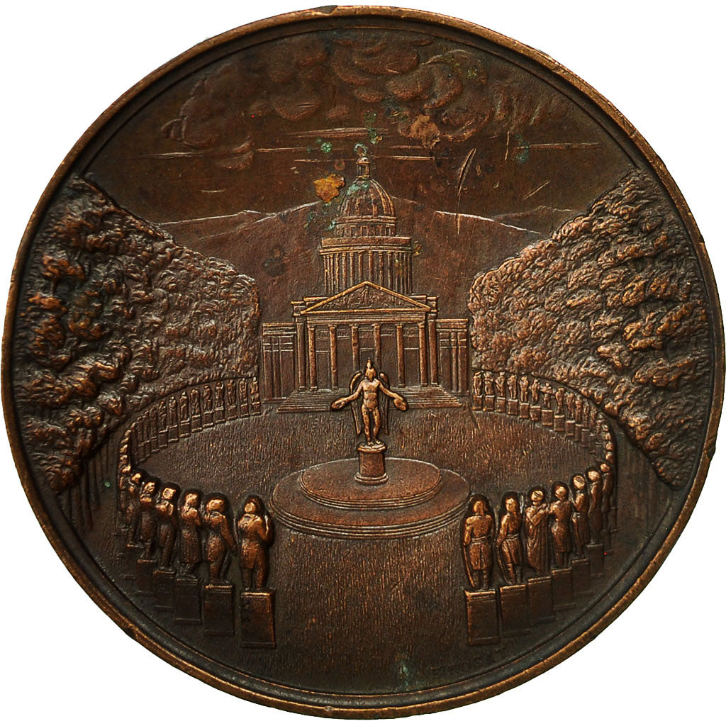 Frankreich, Medal, Louis Marie de Cormenin, 1842, Rogat, S+, Kupfer