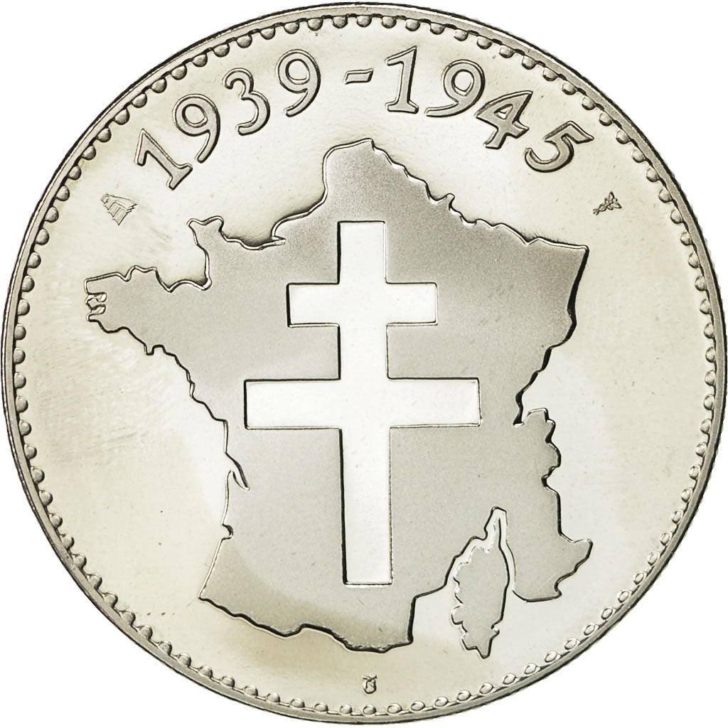 Frankreich, Medal, Charles De Gaulle, Appel du 18 juin 1940, VZ+, Nickel