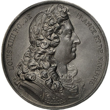 Francia, Medal, Louis XIV, Roi de France et de Navarre, De Puymaurin, SPL