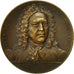France, Medal, Jean Sébastien Bach (1685-1750), Coudray, TTB, Bronze