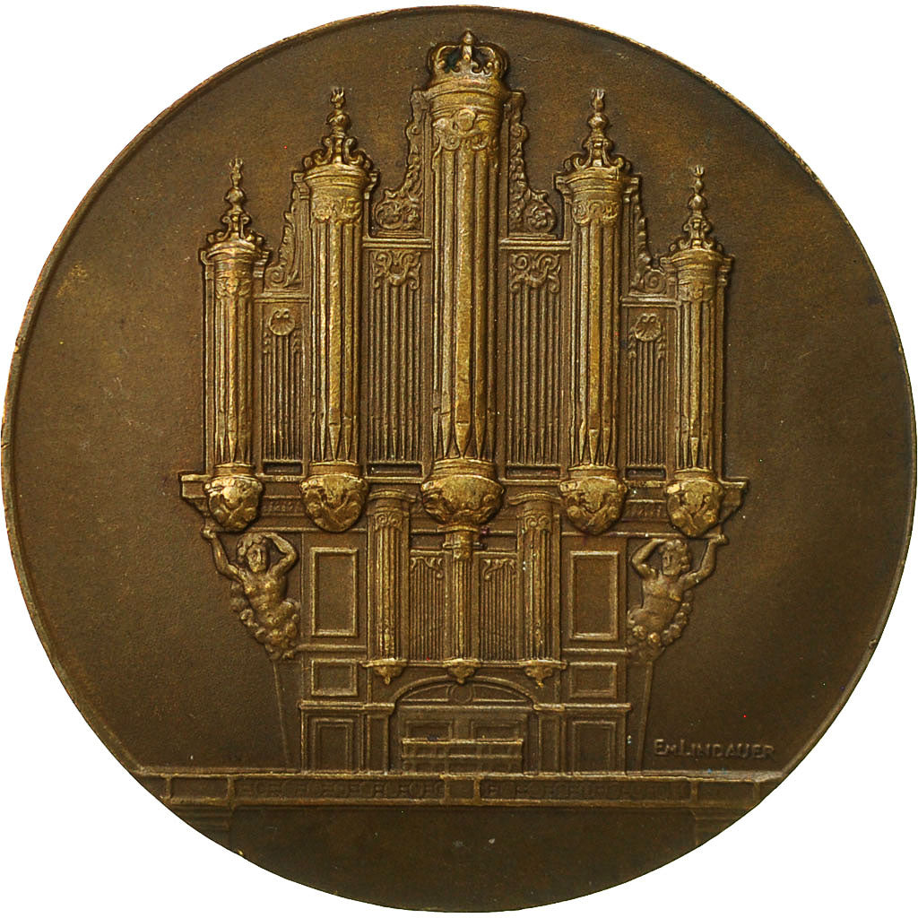 France, Medal, Jean Sébastien Bach (1685-1750), Coudray, TTB, Bronze