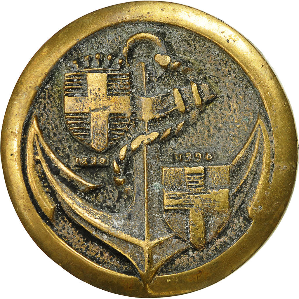 France, Medal, Marine Nationale, Ancre, 1996, VF(30-35), Bronze