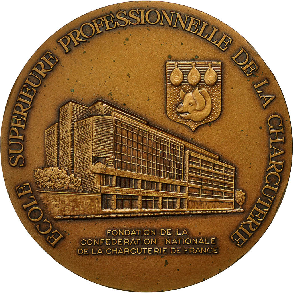 France, Medal, Ecole Supérieure Professionnelle de la Charcuterie, TTB+, Bronze
