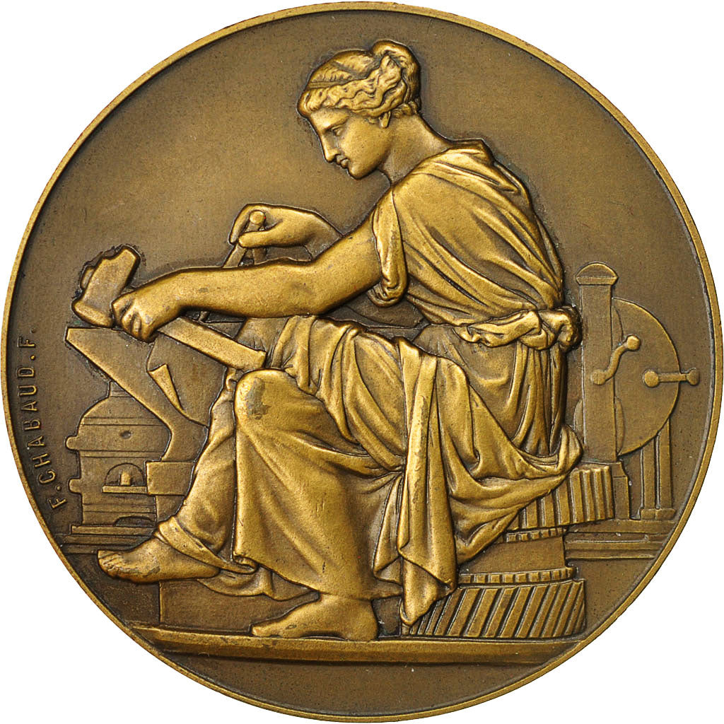 France, Medal, Fédération des Syndicats Patronaux de Normandie, Chabaud