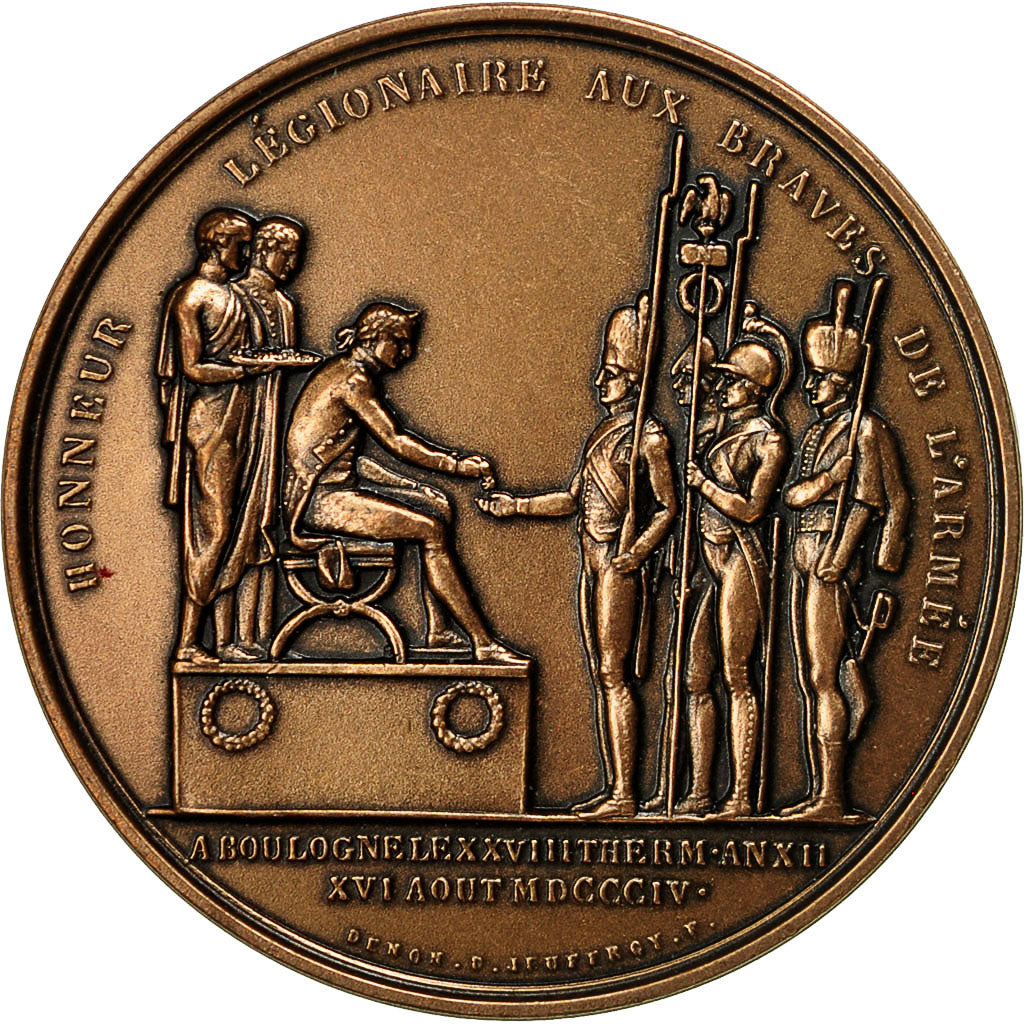 Francia, Medal, Napoléon Ier, Honneur Légionnaire au Camps de Boulogne, Denon