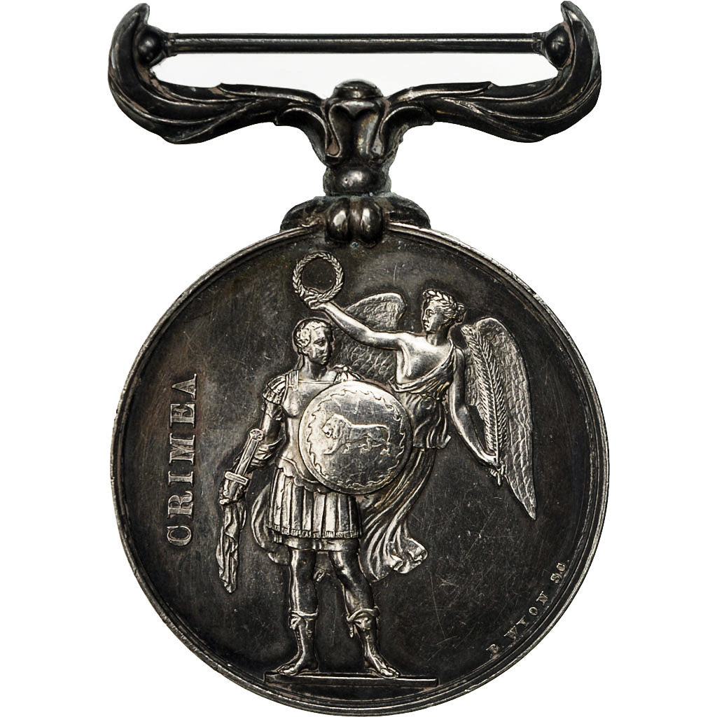 United Kingdom , Medal, Guerre de Crimée, Reine Victoria, 1854, Wyon, SUP