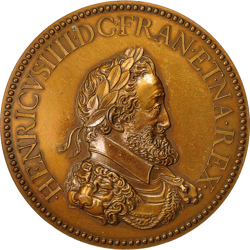 Frankrijk, Medal, Henri IV, Artillerie Royale (1601), PR+, Bronze