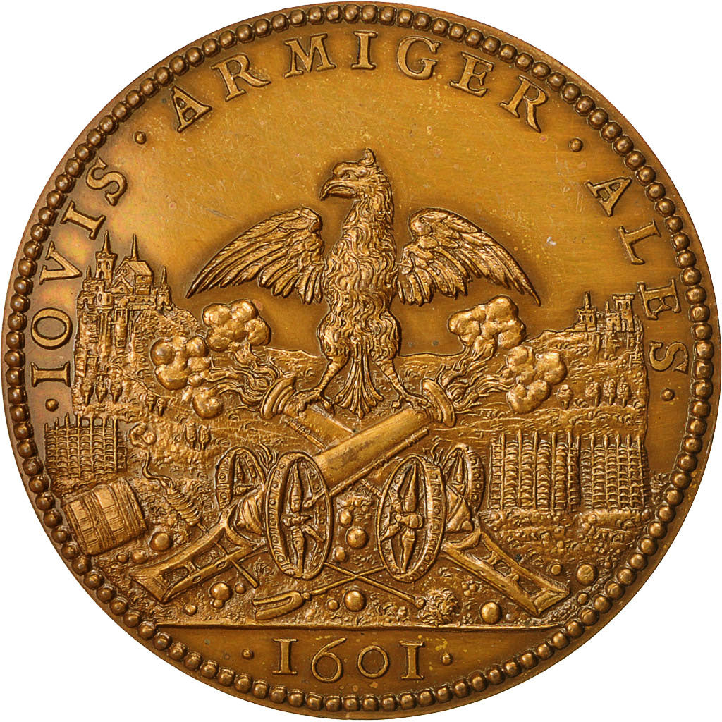 Frankrijk, Medal, Henri IV, Artillerie Royale (1601), PR+, Bronze