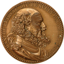 France, Medal, Maximilien de Béthune, Duc de Sully, EF(40-45), Bronze