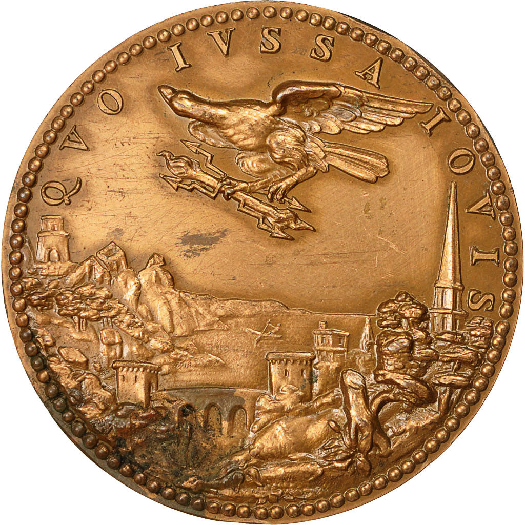 France, Medal, Maximilien de Béthune, Duc de Sully, EF(40-45), Bronze