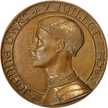 Francia, medaglia, Jeanne d'Arc ,7 Juillet 1456, History, Coeffin, SPL-, Bronzo