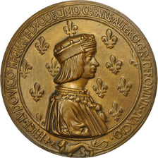 Francia, Medal, Mariage du Roi Louis XII et Anne de Bretagne, SPL-, Bronzo