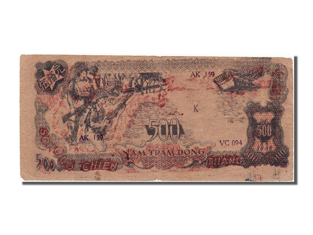 Vietnam, 500 Dông, 1949, BB+
