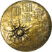 France, Medal, Calendrier, Femme nue et Taureau, Europe, 1992, Mayot, AU(55-58)