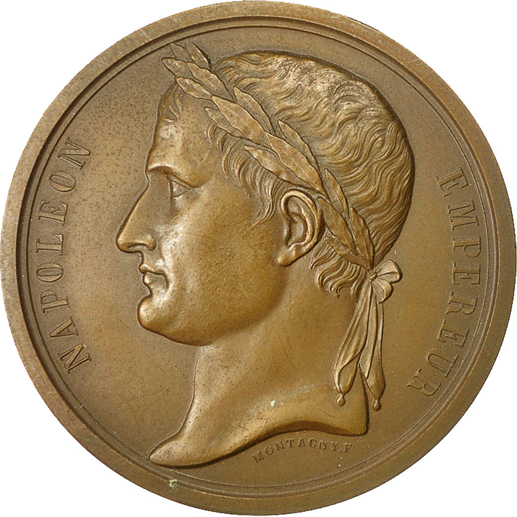 France, Medal, Napoléon Ier, Funérailles de l'Empereur, 1969, Montagny
