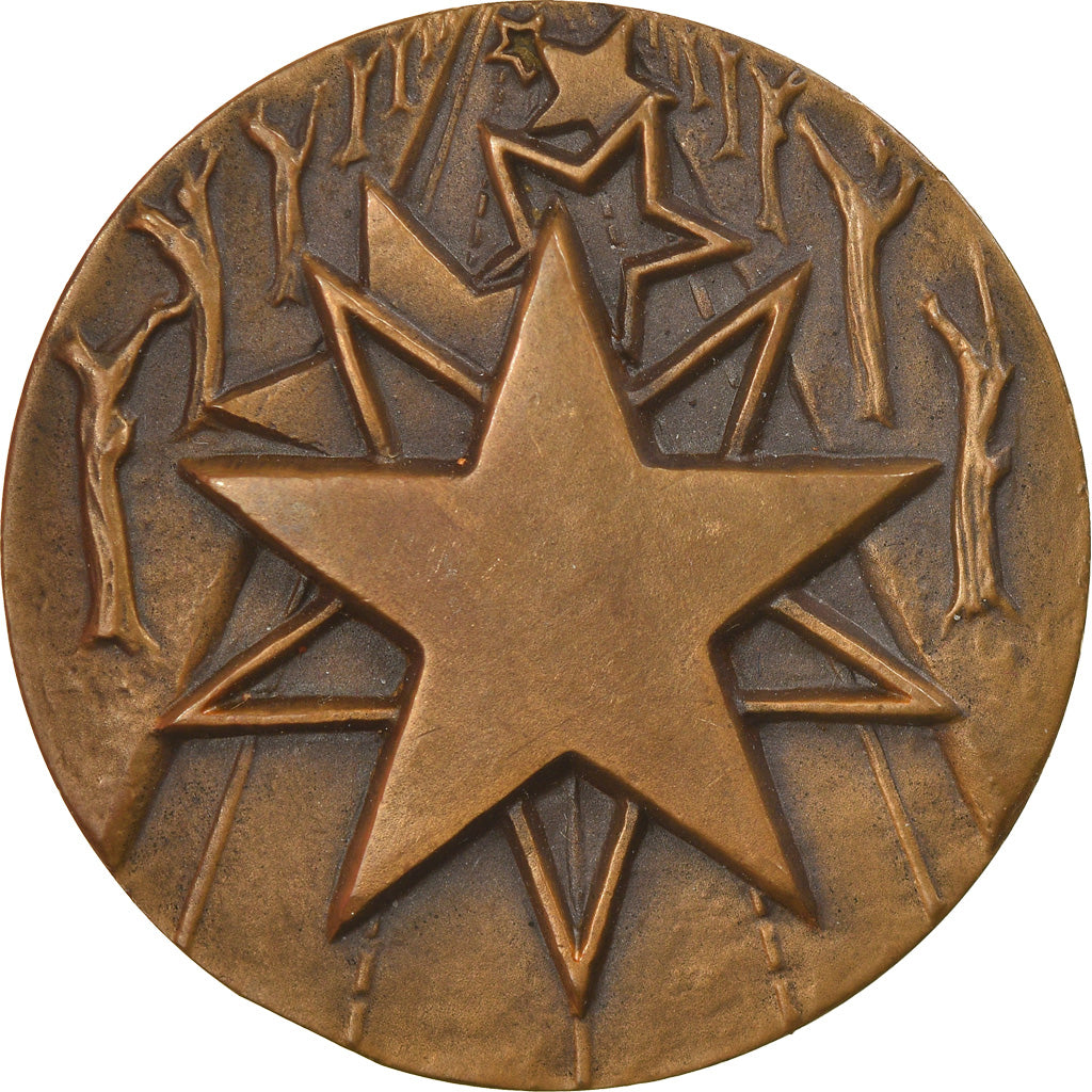Francja, Medal, Etablissements Desmarais, Biznes i przemysł, 1956, A. Guzman