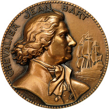 France, Medal, Chevalier Jean Bart, Navire de Ligne, Guiraud, SPL, Bronze