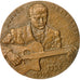France, Medal, Musique Tsigane, Django Reinhardt, 1976, SUP+, Bronze