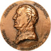 France, Medal, Marcel Pagnol, Académie Française, 1976, Corbin, SPL, Cuivre
