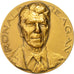 France, Medal, Ronald Reagan, Président des Etats-Unis, 1981, SUP, Bronze